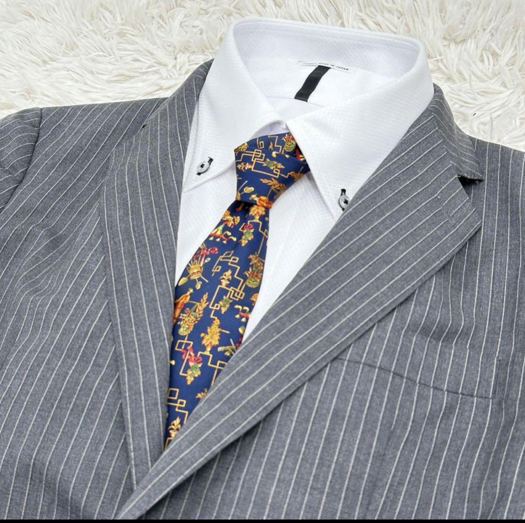 BARNEYS NEWYORK ストライプ ビジネススーツ
