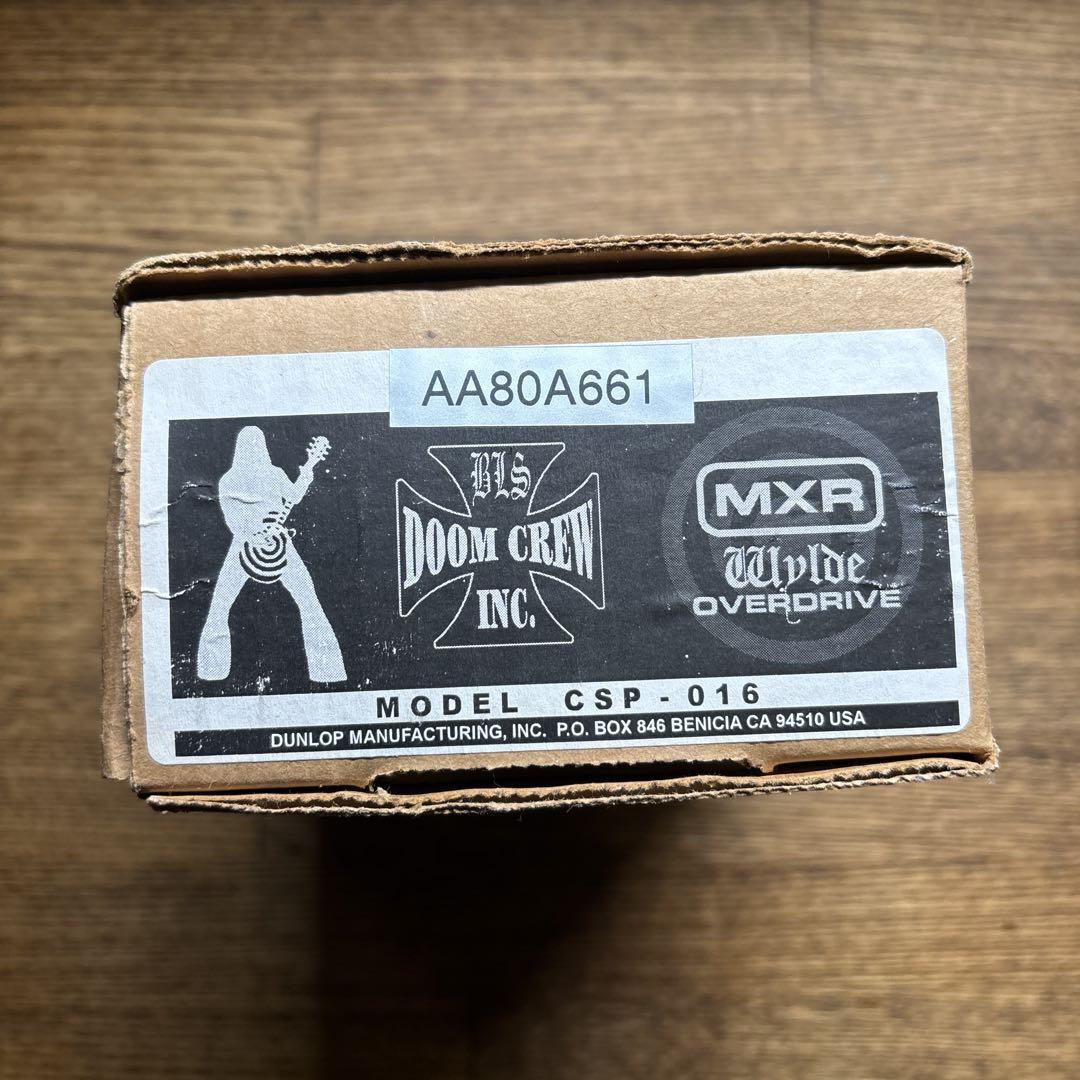 MXR ZW-44 Wylde overdrive CST 限定版