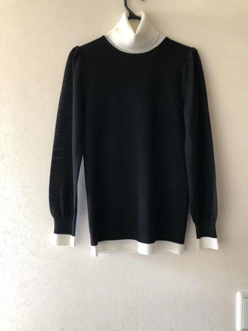 シンメ タートルネックニットM 未使用 画像10