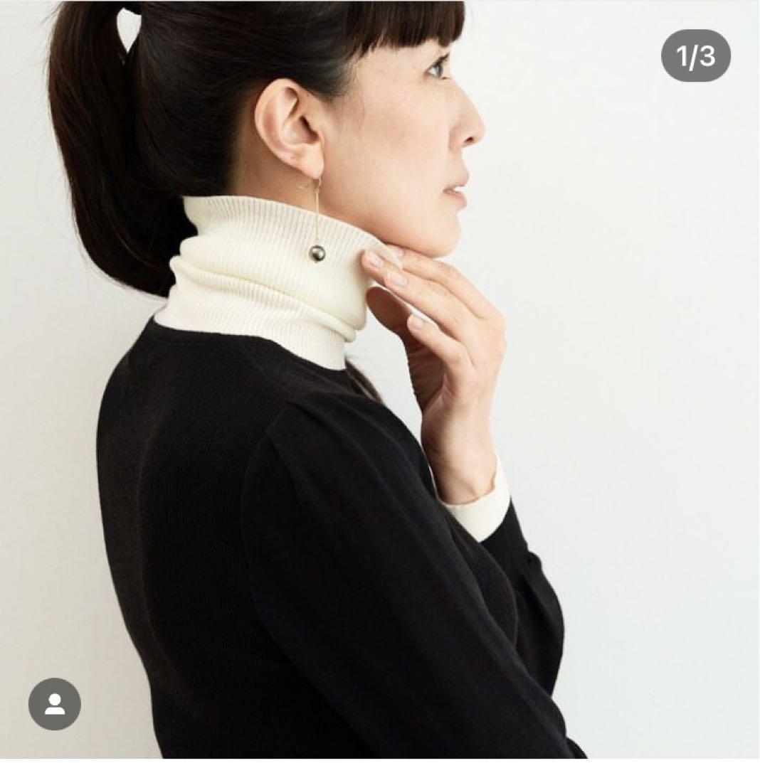 シンメ タートルネックニットM 未使用 画像2