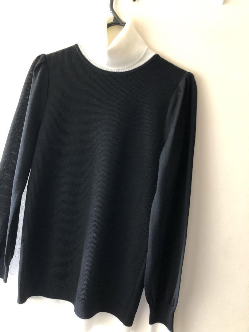 シンメ タートルネックニットM 未使用 画像9