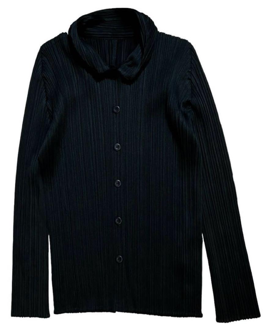 PLEATS PLEASE カーディガン ISSEY MIYAKE PLEATS PLEASE プリーツ カーディガン