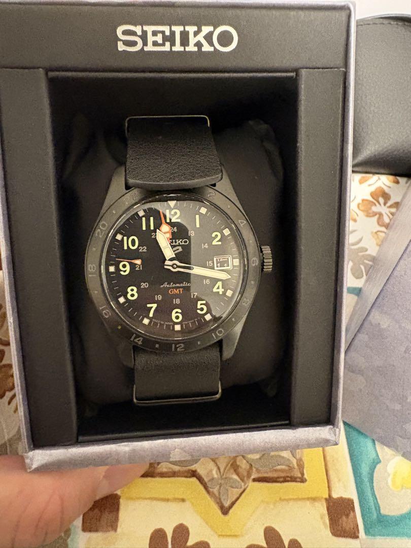 新品未使用　SEIKO Seiko 5 SBSC013 GMT 腕時計