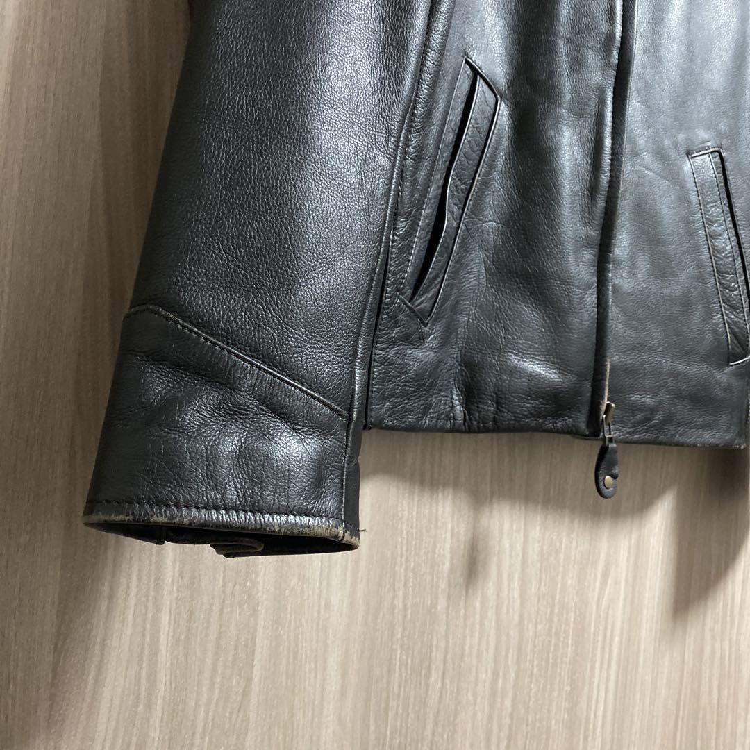 ハーレー レザーシングルライダース