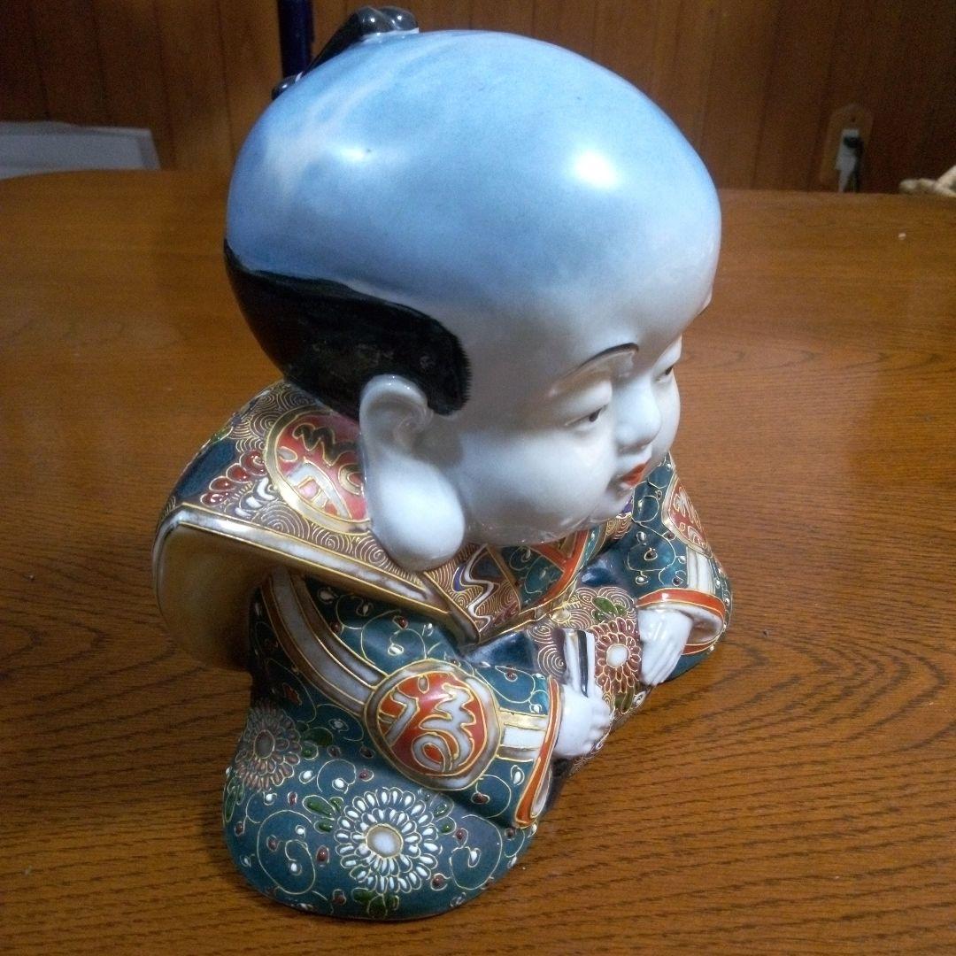 骨董九谷焼 福助 骨董九谷焼 福助