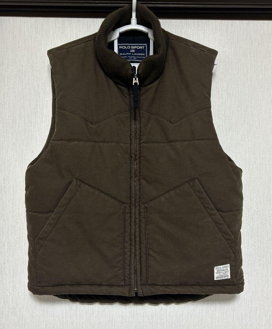 POLO SPORTS ポロスポーツ　ラルフローレン　ダウンベスト　90年代