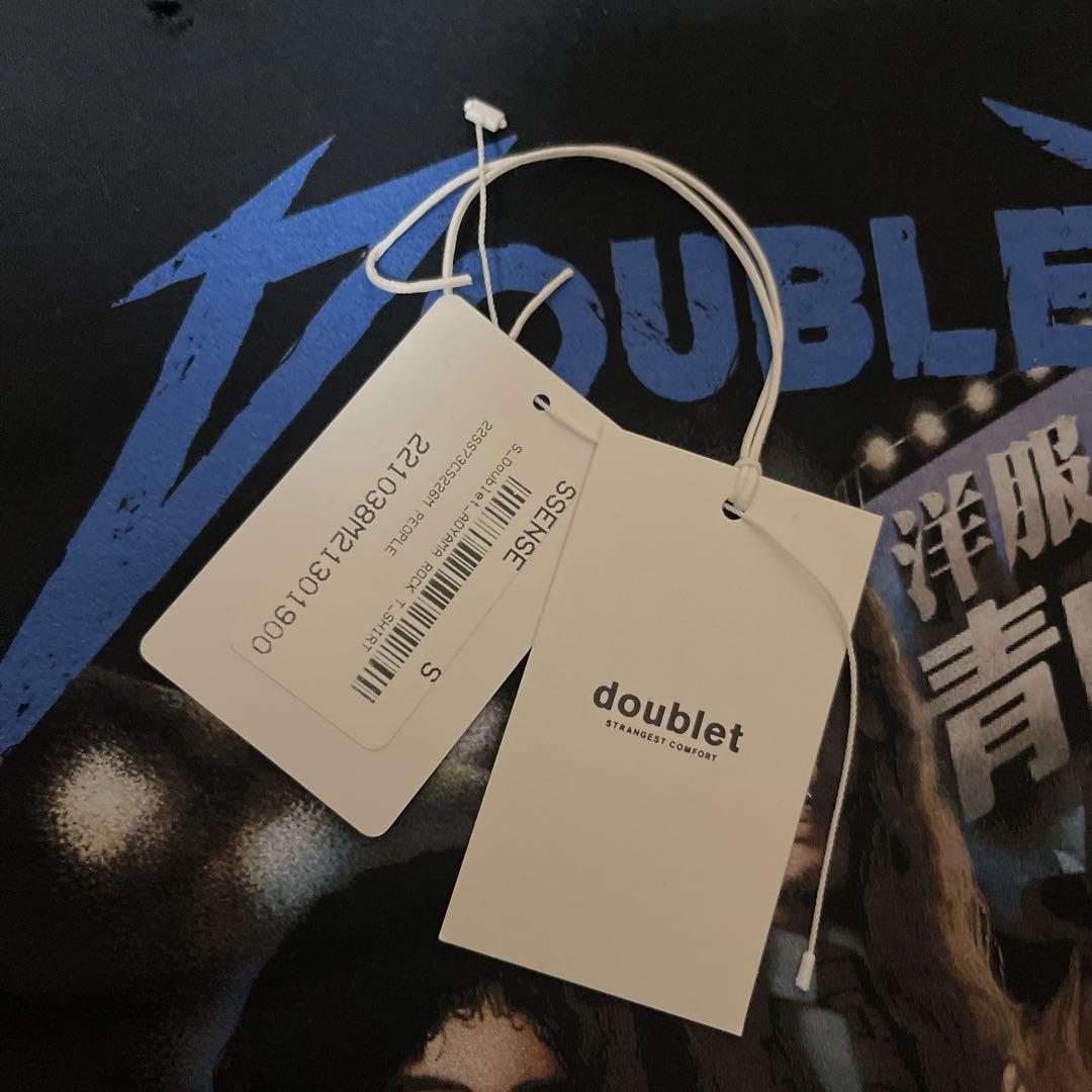 本日限り価格】doublet 洋服の青山コラボTシャツ - メルカリ
