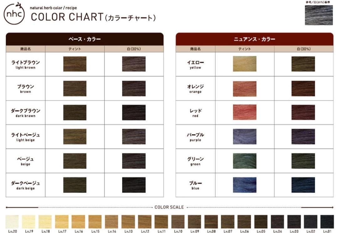 ⭕️おうちで簡単⭕️ カラー＆白髪染め ナチュラルハーブカラー【ブラウン】