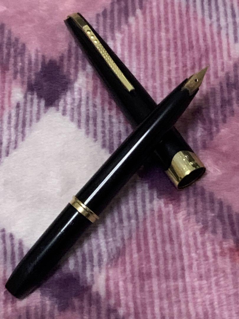PLATINUM 万年筆 ペン先 18K 解り 細軟