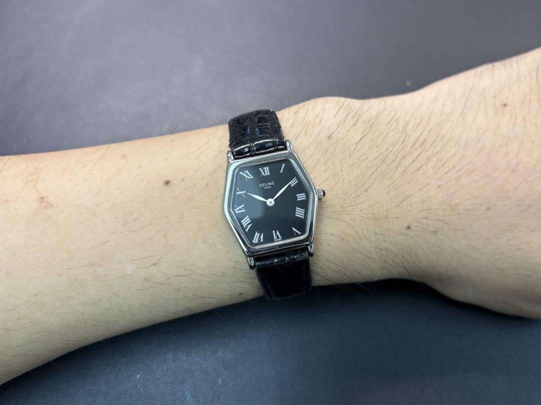 Vintage CELINEヘキサゴン タンク ローマン 手巻 腕時計 Vintage CELINEヘキサゴン タンク ローマン 手巻 腕時計 - メルカリ