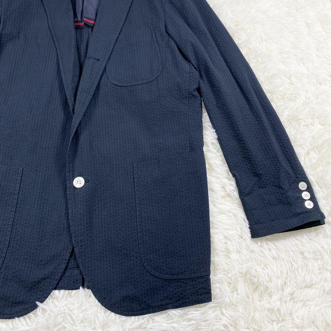 J.PRESS REDLABELテーラードジャケット　シアサッカー　チェック　夏