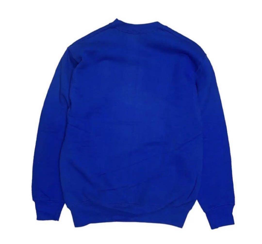 あいみょん着用　新品　野茂英雄 スウェット　ネイビー　紺　M デッドストック 90s USA製 ドジャース 野茂英雄 スウェット ブルー 野球 あい