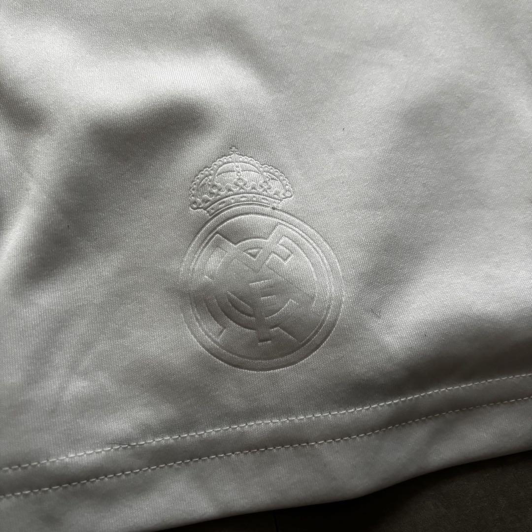 00s adidas アディダス　ゲームtシャツ　サッカーt レアルマドリード