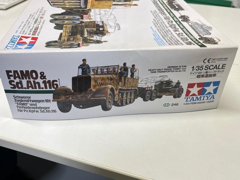 【未組立品】タミヤ 1/35 ドイツ 18トン重ハーフトラック 戦車運搬車