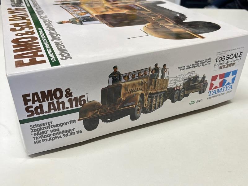 【未組立品】タミヤ 1/35 ドイツ 18トン重ハーフトラック 戦車運搬車