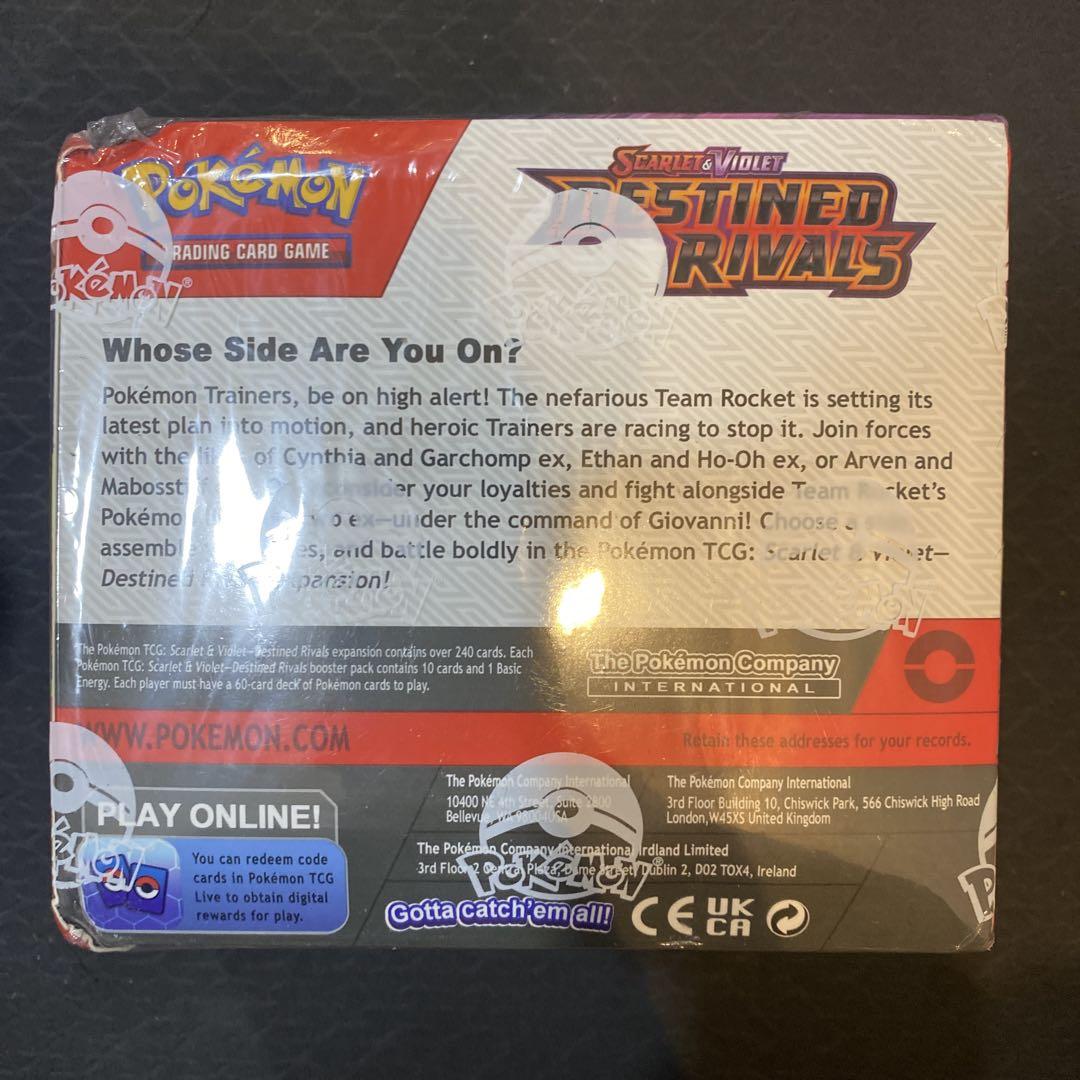 ポケモンカードゲーム ロケット団の栄光 英語版 未開封BOX