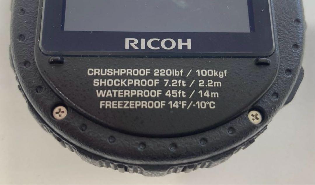 RICOH リコー WG-5 GPS 防水デジタルカメラ ガンメタリック