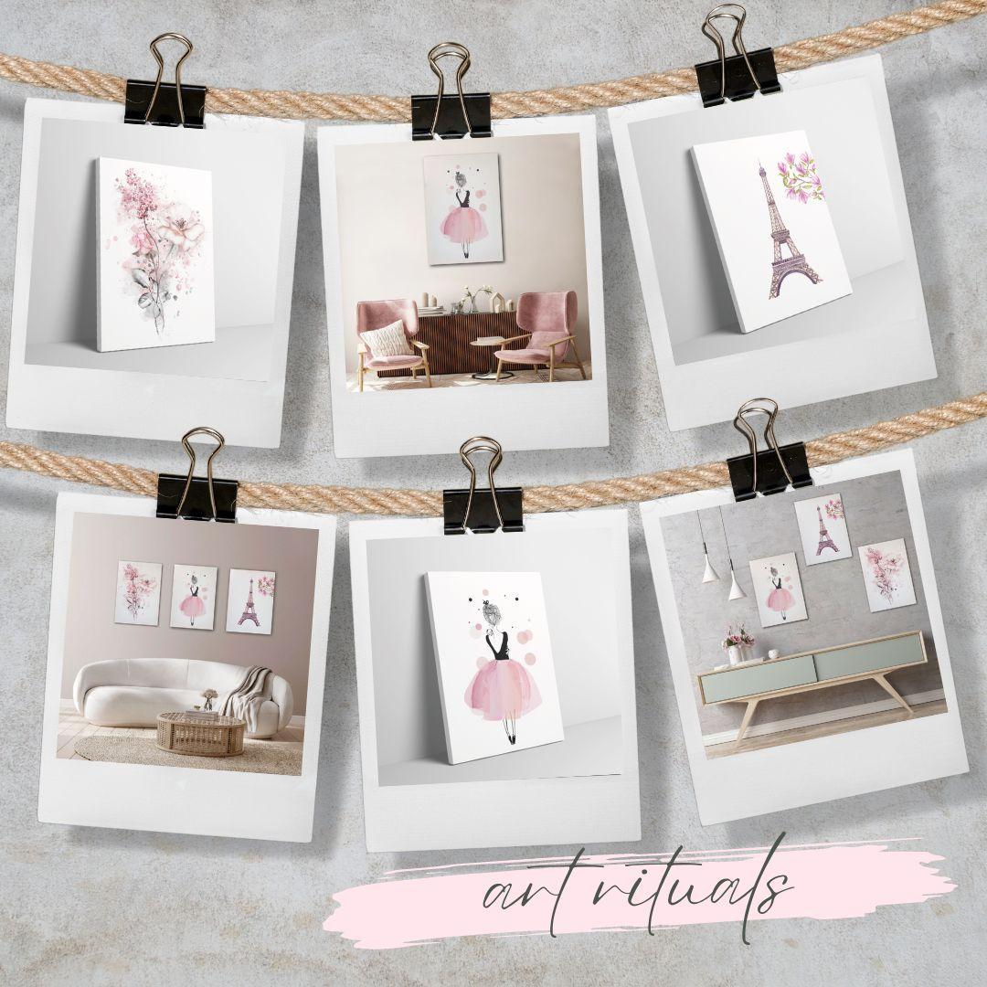 アートパネル インテリア 絵画 壁掛け 北欧 かわいい おしゃれ 3点セット