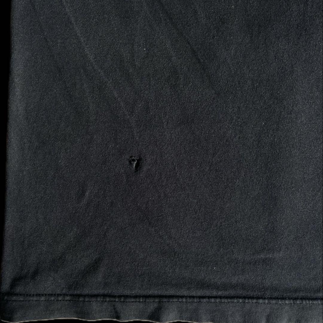 “80s 黒タグ” old stussy プリント 黒 Tシャツ USA製