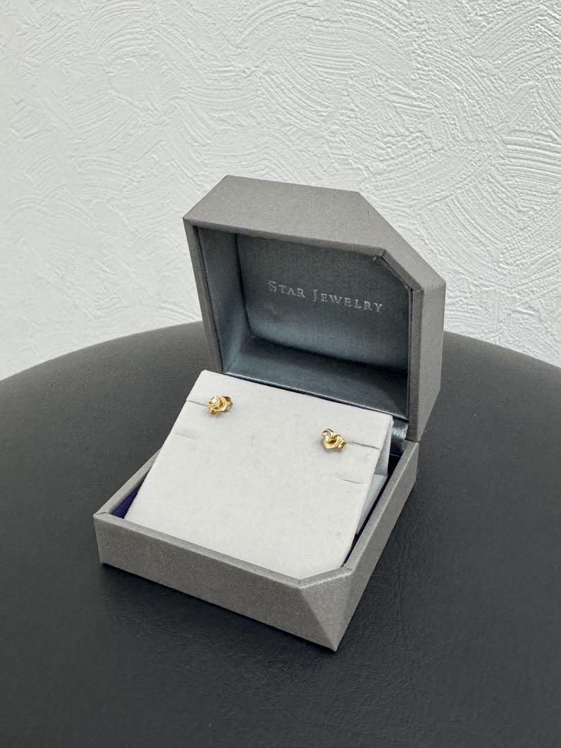 STAR JEWELRY 18金　ゴールド ピアス
