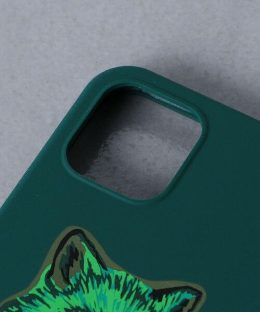 【新品】メゾンキツネGREEN FOX FOR iPhone12/12Pro