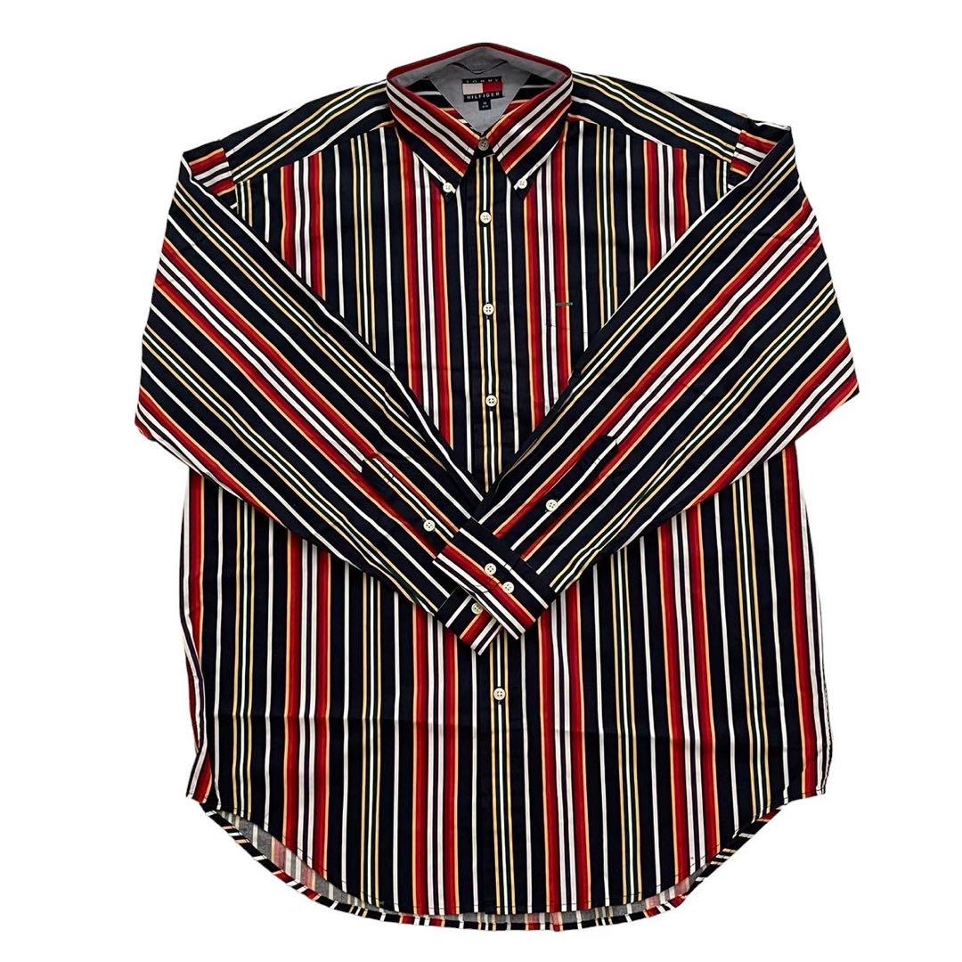 TOMMY HILFIGER トミーフィルフィガー ストライプワイシャツ