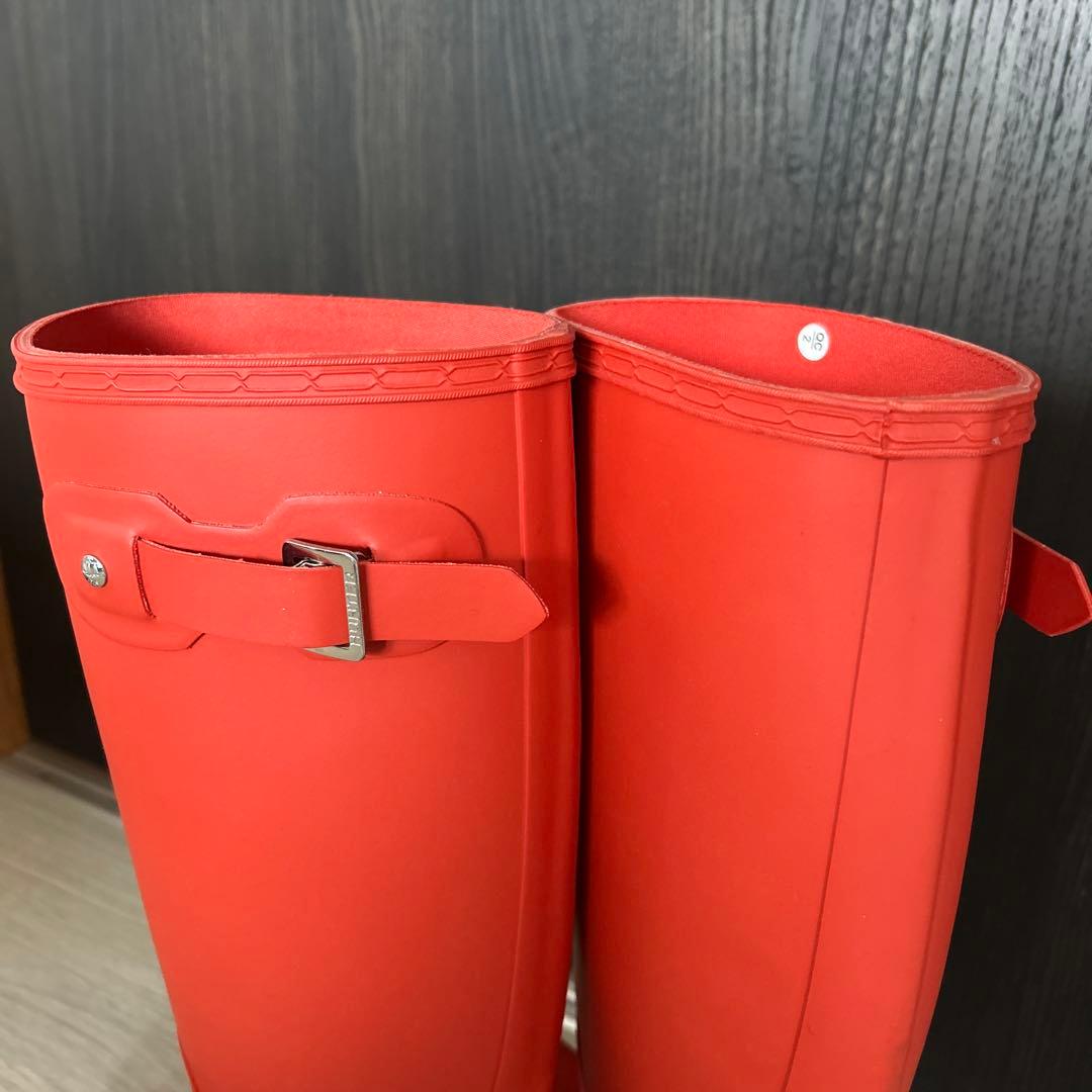 HUNTER ハンター レインブーツ ロング 長靴 オリジナルトール レッド系 HUNTER ハンター レインブーツ ロング 長靴 オリジナルトール レッド系