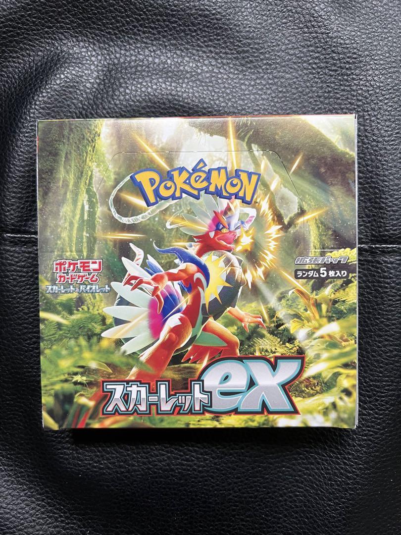 ポケモンカード スカーレットex box 新品未開封 シュリンクなし-