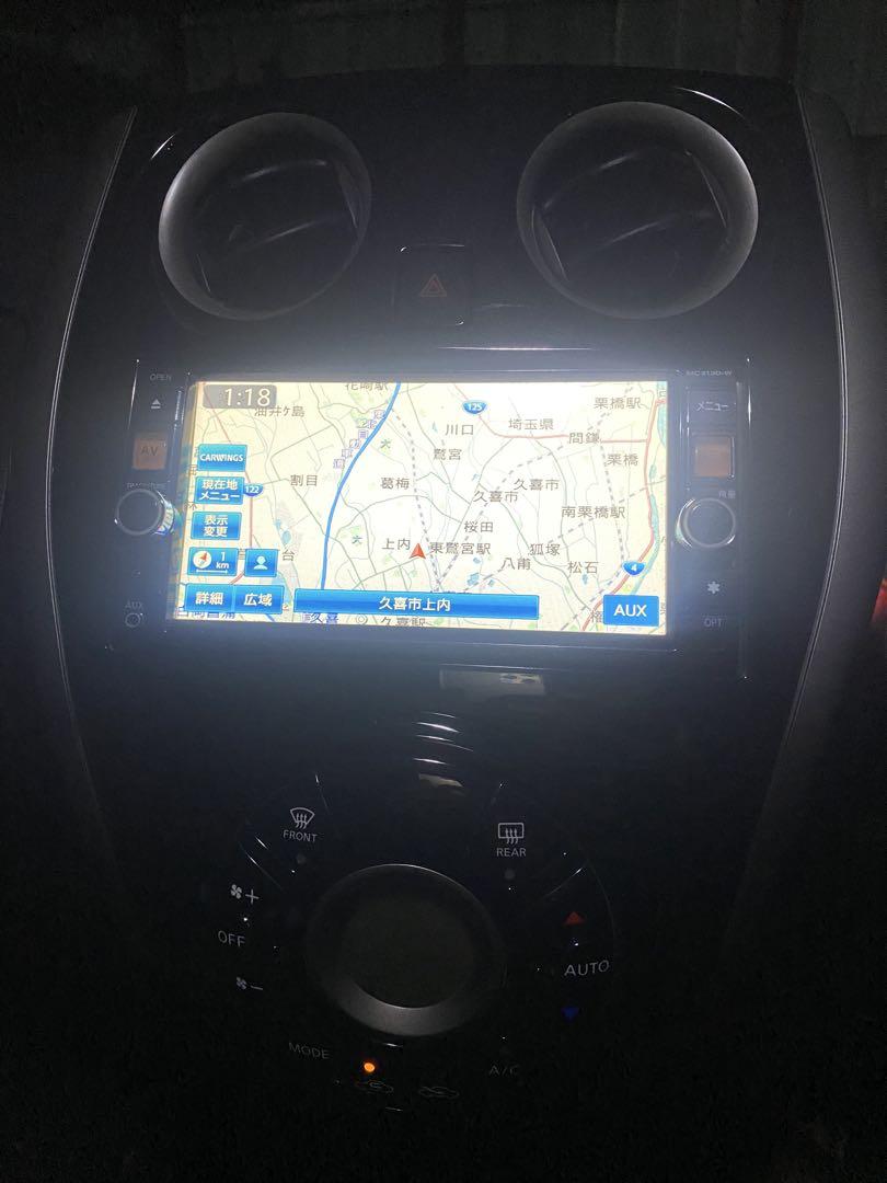 日産純正オプションナビ