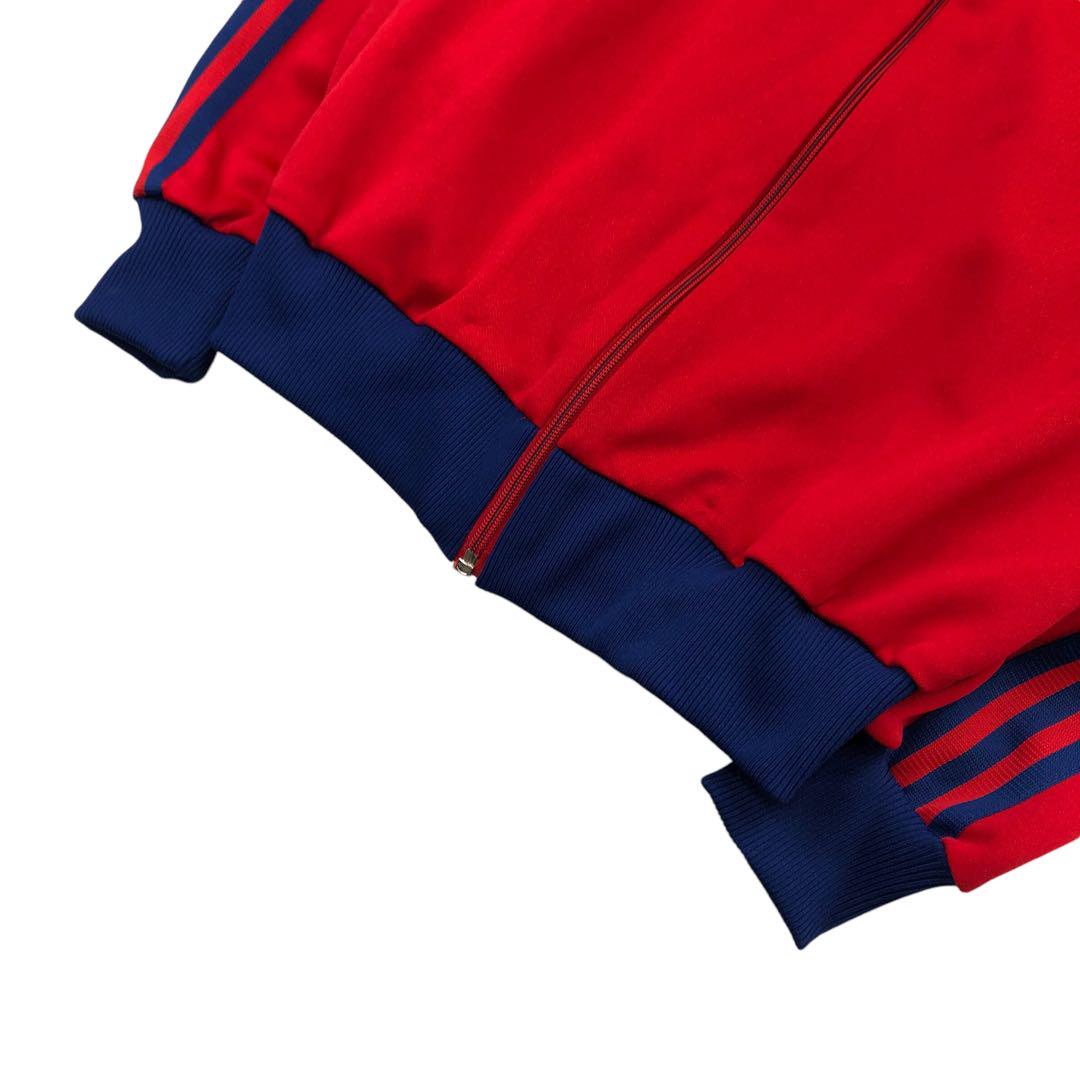 デサント製 アディダス 2号 長袖 トラックジャケット ジャージ adidas(アディダス) / 70s/西ドイツ製/デサント/Ziplon/トラック