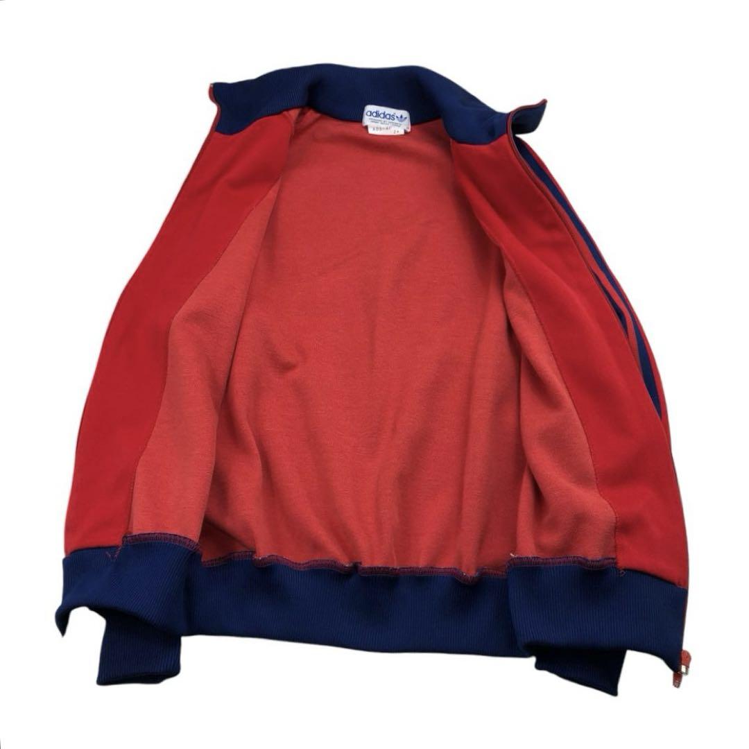 adidas ジャージ ライトブルー 2号 古着 70s 80s デサント adidas トラックジャケット 2号/アディダス デサント ジャージ
