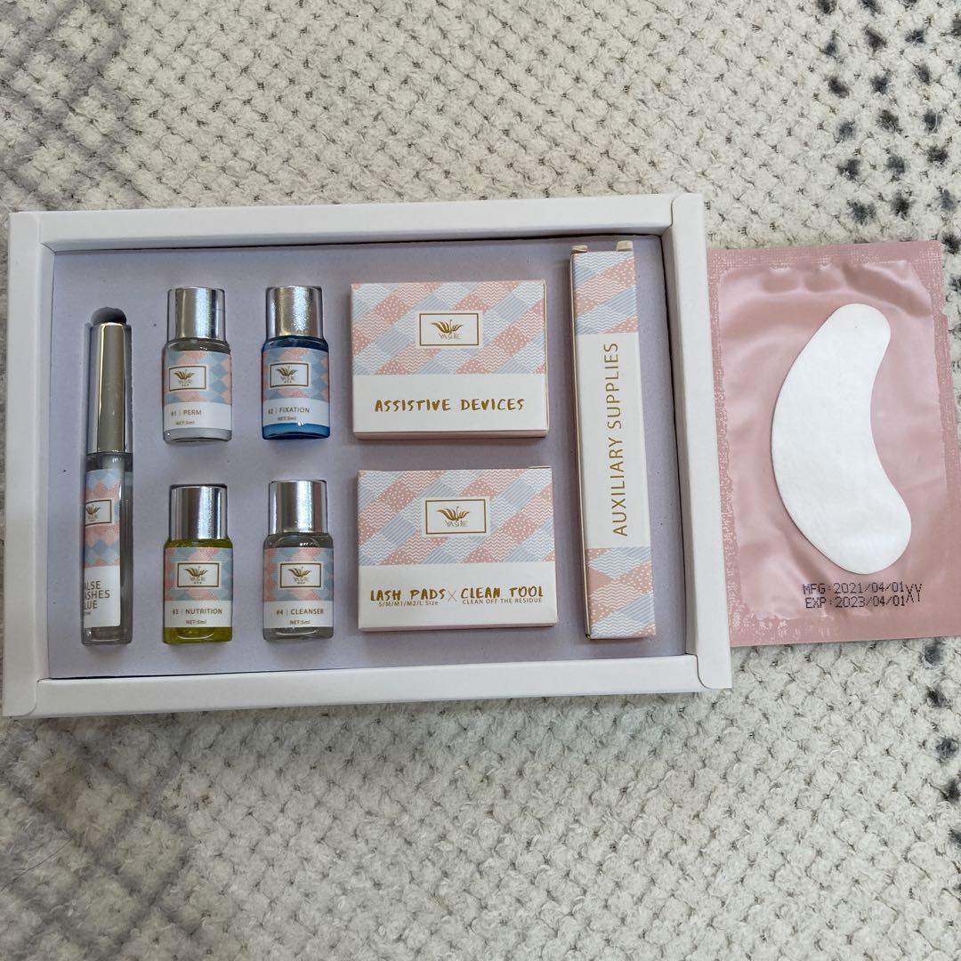 新品・未使用】まつ毛 パーマ セルフセット YASIJIE LASH LIFT 今季一