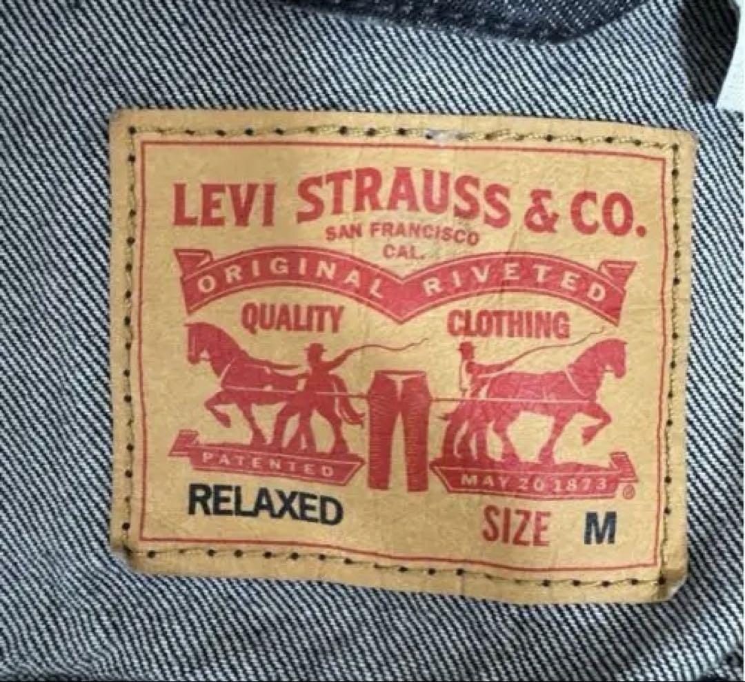 【M】Levi's TYPEⅡ先染め　ブラック　2nd セカンド　507XX