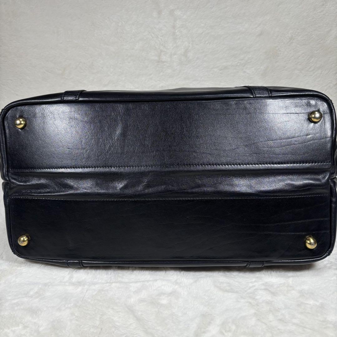 【美品】　GOLD PFEIL ボストンバッグ　大容量　ドイツ製　ブラック　旅行