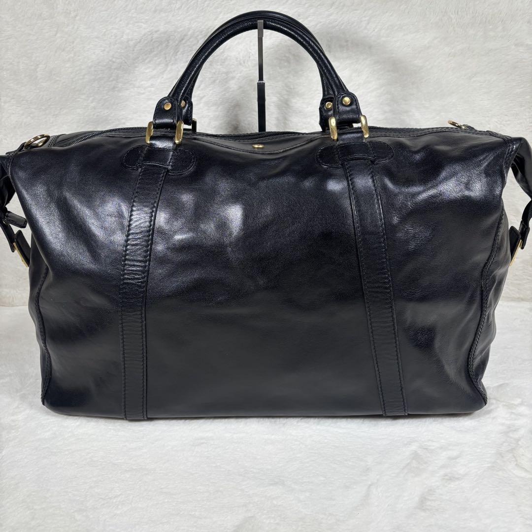 【美品】　GOLD PFEIL ボストンバッグ　大容量　ドイツ製　ブラック　旅行