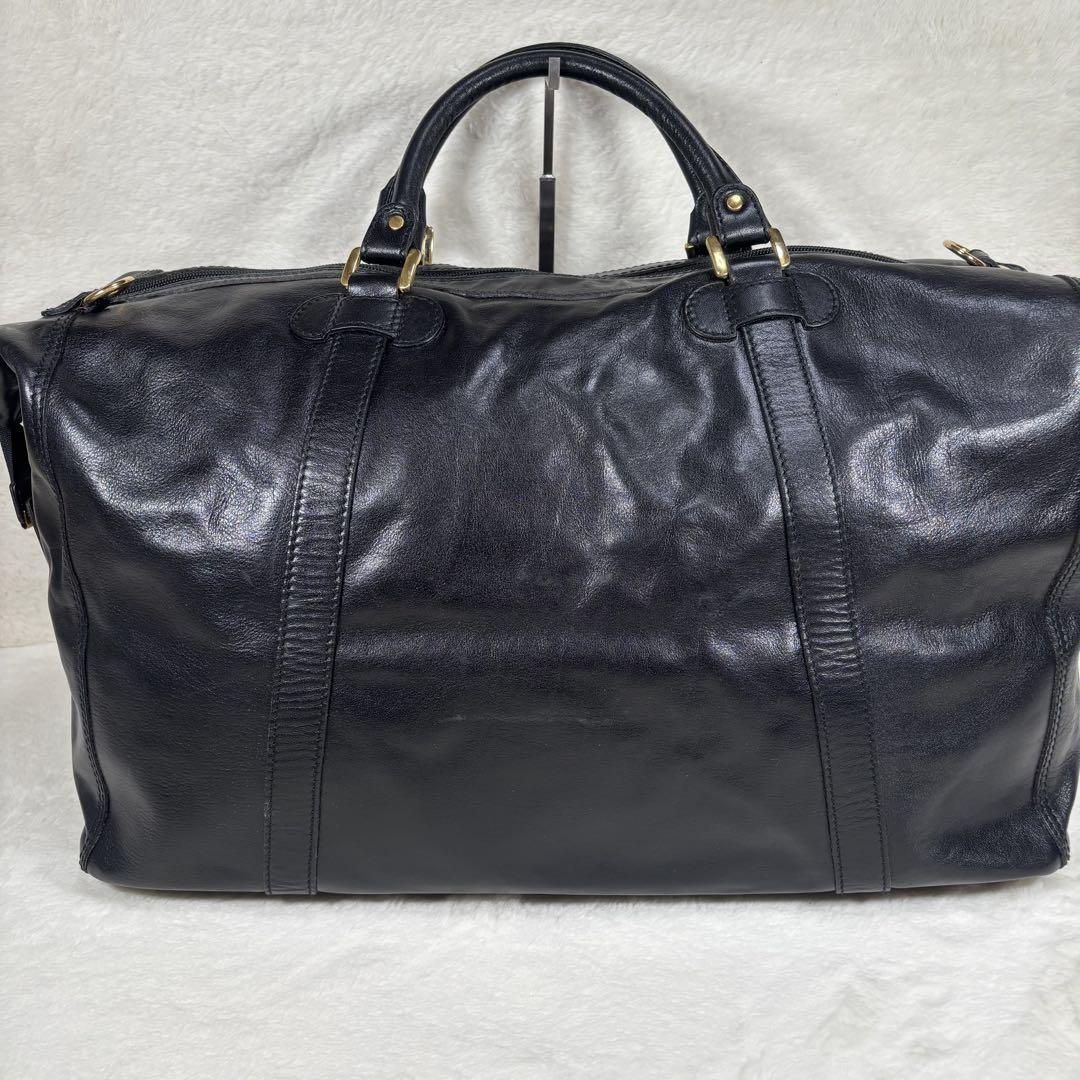 【美品】　GOLD PFEIL ボストンバッグ　大容量　ドイツ製　ブラック　旅行