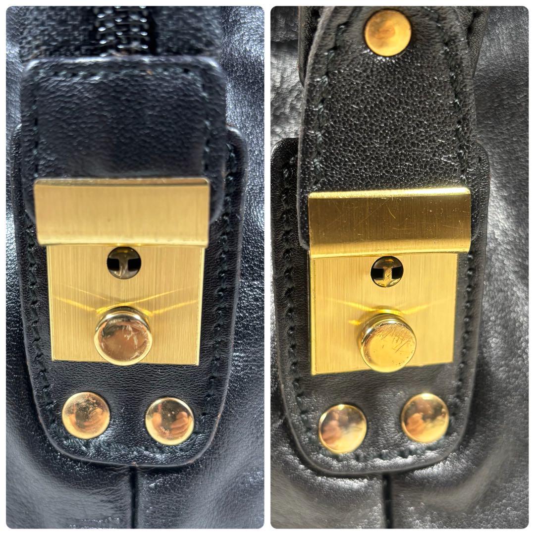【美品】　GOLD PFEIL ボストンバッグ　大容量　ドイツ製　ブラック　旅行