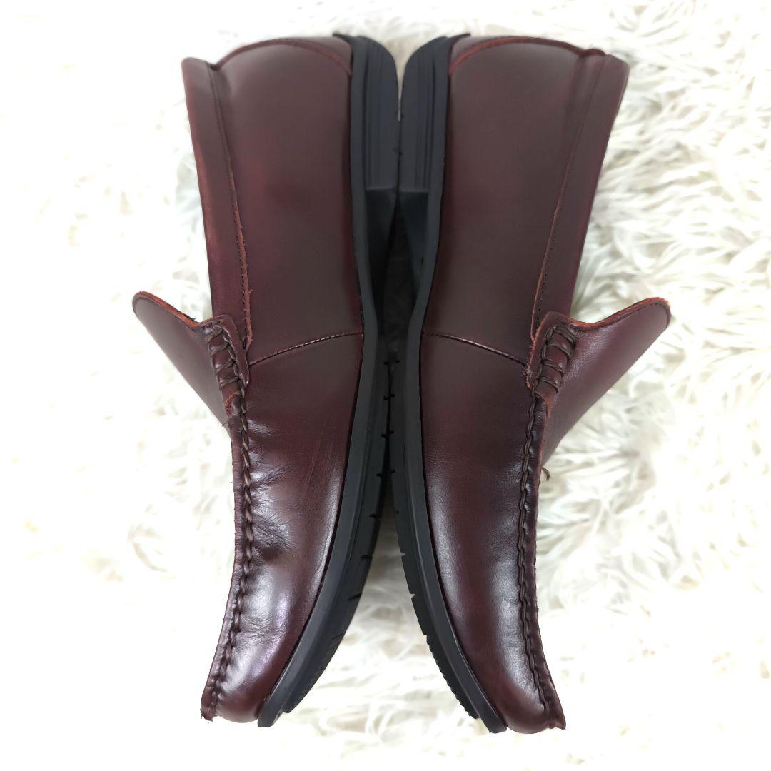 ✨美品✨ リーガル ドライビングシューズ コブラヴァンプ Uチップ レザー 赤茶
