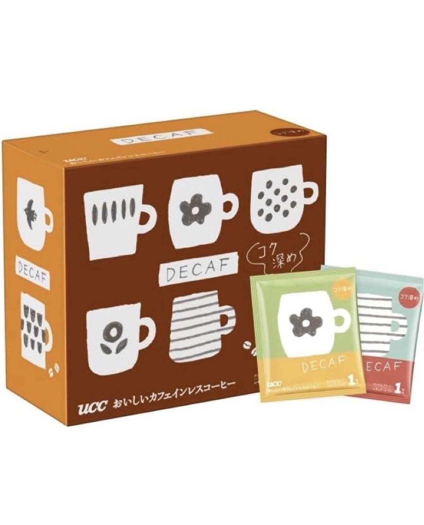 UCC おいしいカフェインレスコーヒー 50杯分コク深めドリップ