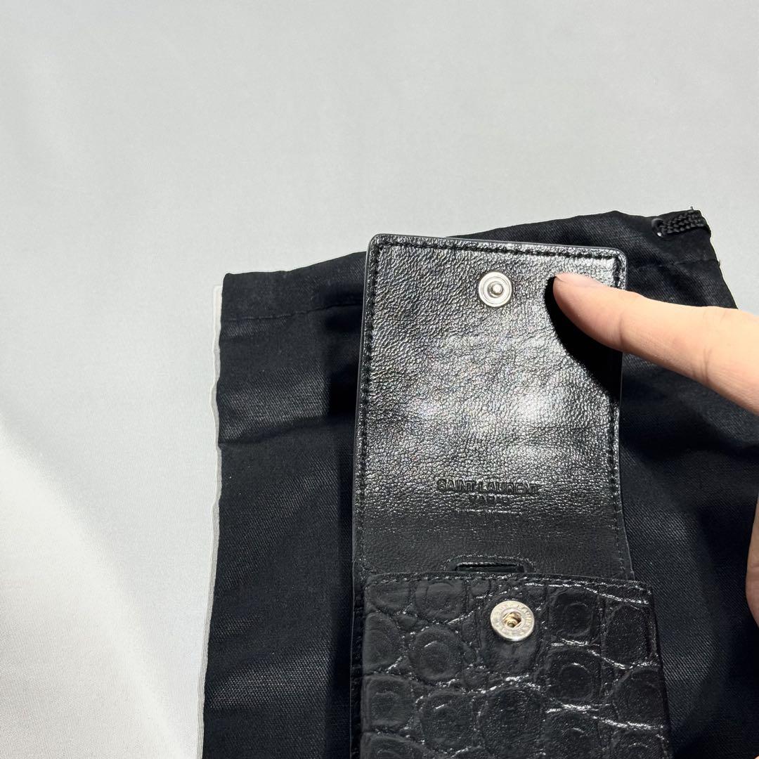 未使用 Saint Laurent Paris サンローラン　小物,タバコケース
