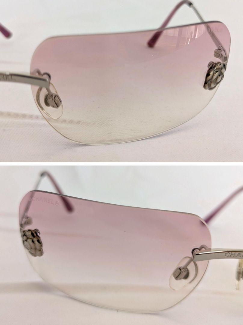 極美品✨ シャネル サングラス ココマーク カメリア