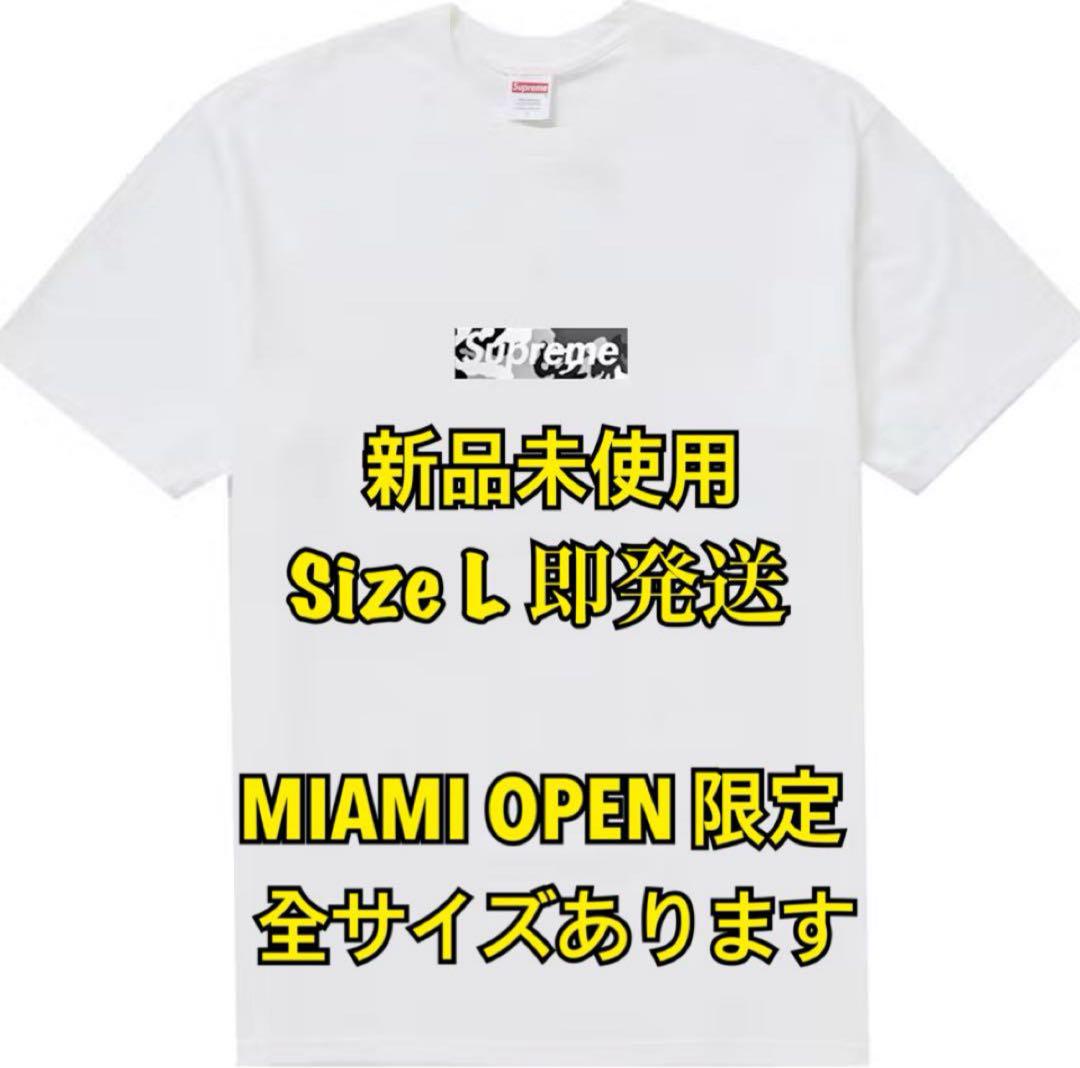 Supreme Miami Open 記念 Box Logo Tee L.