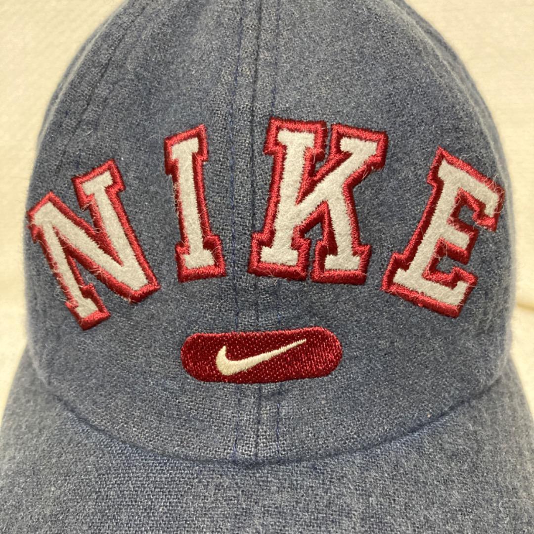 NIKE ナイキ 帽子 キャップ センター スウッシュ 刺繍 グレー 11775