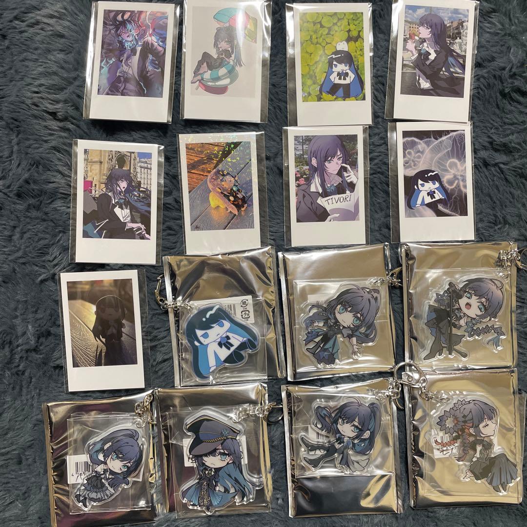 Ado よだか ランダムアクキー全7種+ランダムチェキ風トレカ全9種コンプセット