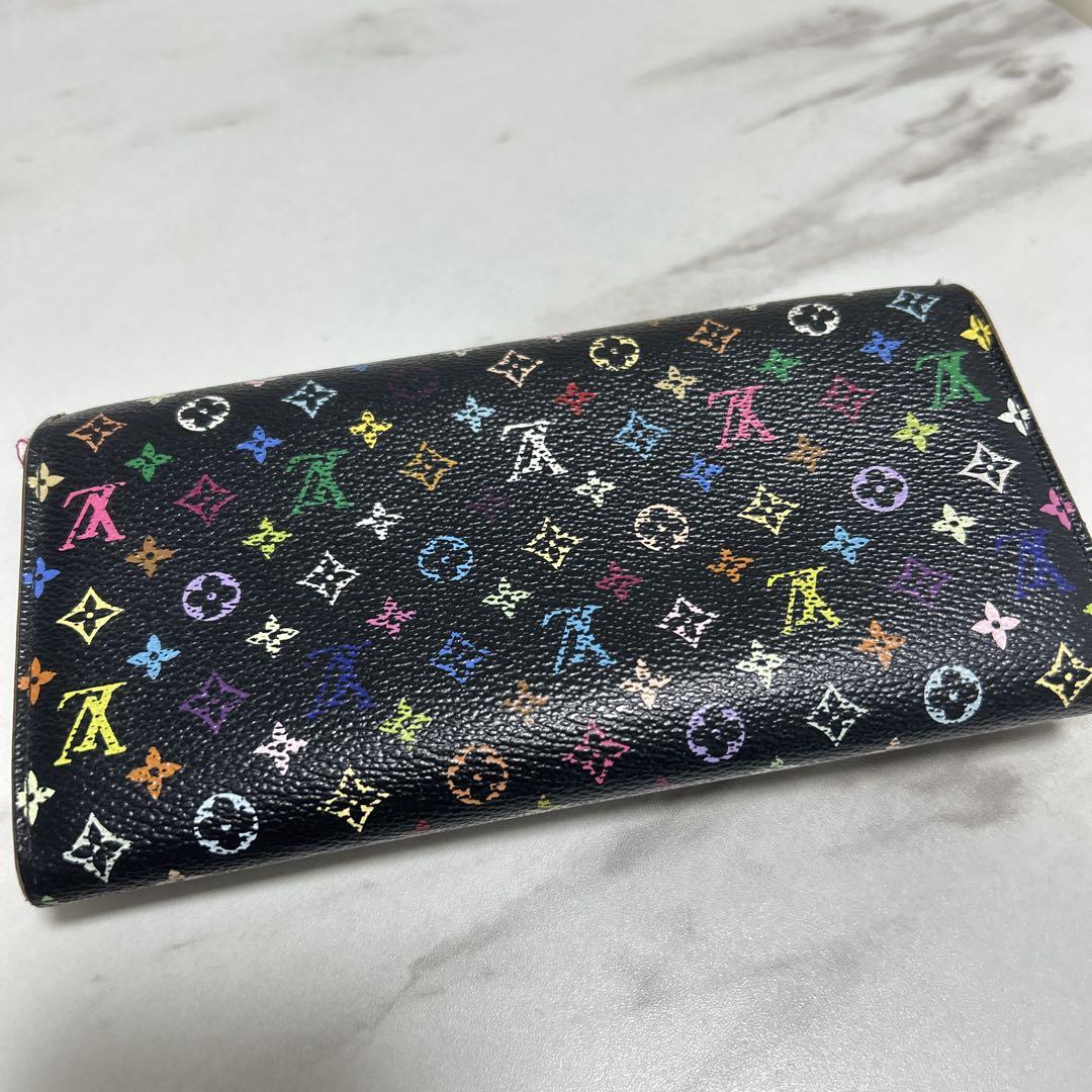 →お値下げ中←Louis Vuitton マルチカラー 長財布