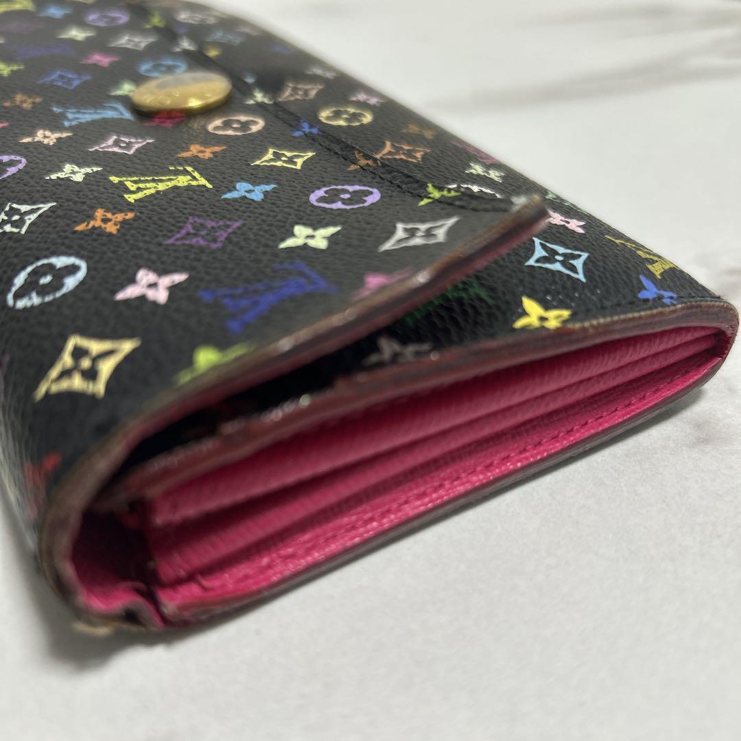 →お値下げ中←Louis Vuitton マルチカラー 長財布