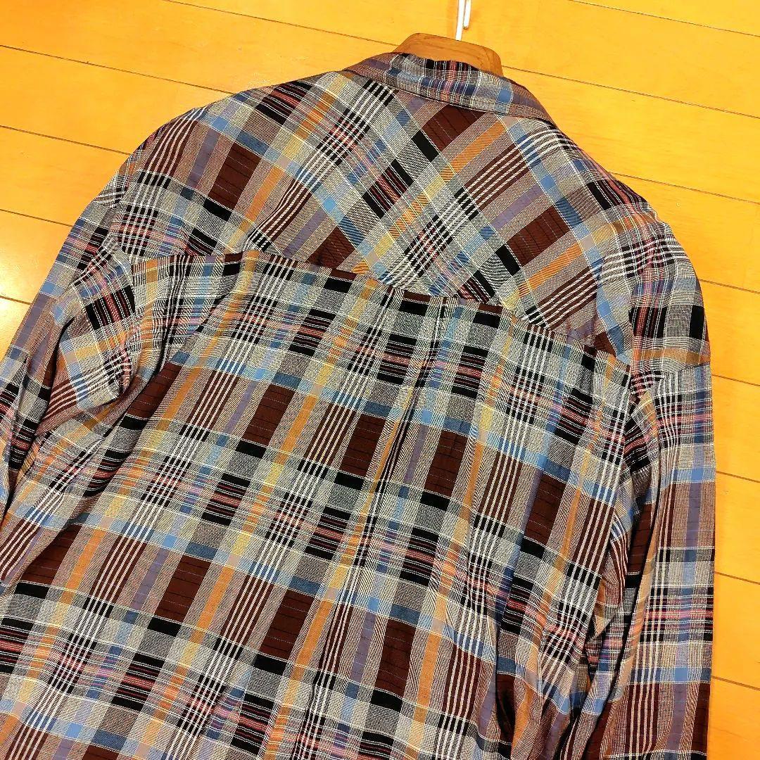 レリアン 近年モデルホワイトレーベル ブラウン系格子柄セットアップワンピース