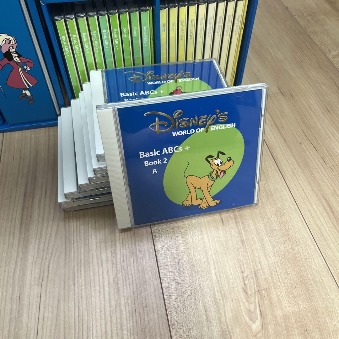 ディズニー英語DWEシステムメインプログラムBasic ABCs+DVDバラ