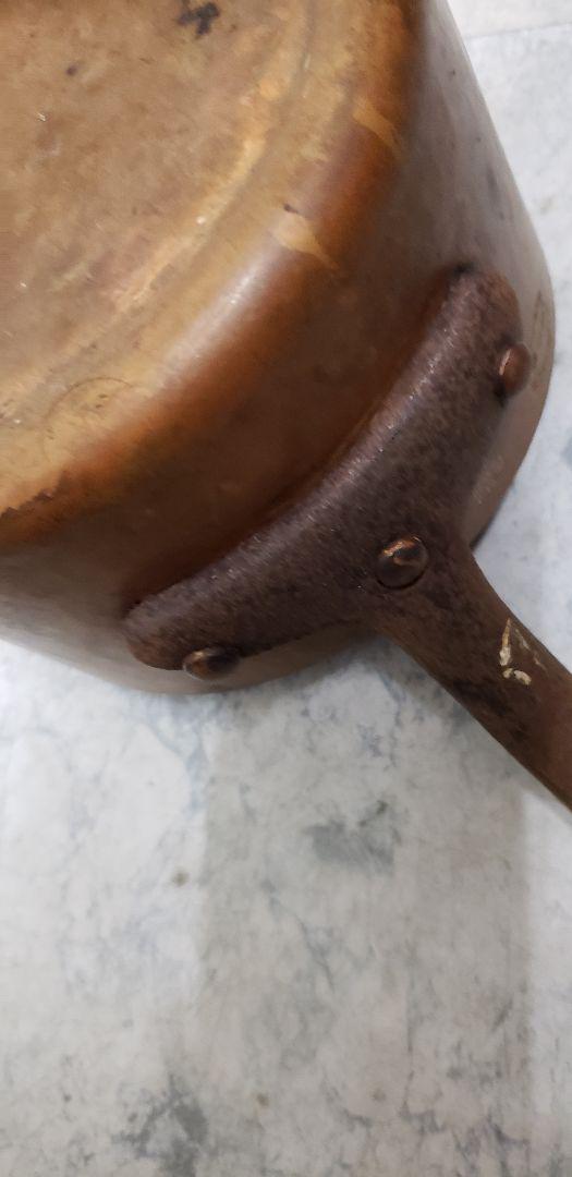銅鍋　片手鍋　マトファー　MATFER　フランス　made　in　France