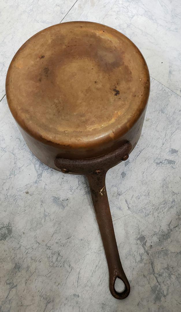 銅鍋　片手鍋　マトファー　MATFER　フランス　made　in　France